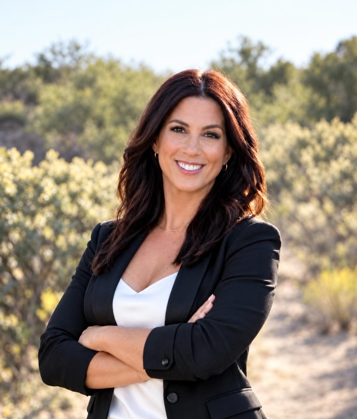 Kimberly Craig in the Arizona desert